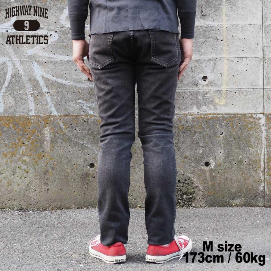 naked sun HIGHWAY NINE ハイウェイナイン STRETCH BLACK SKINY