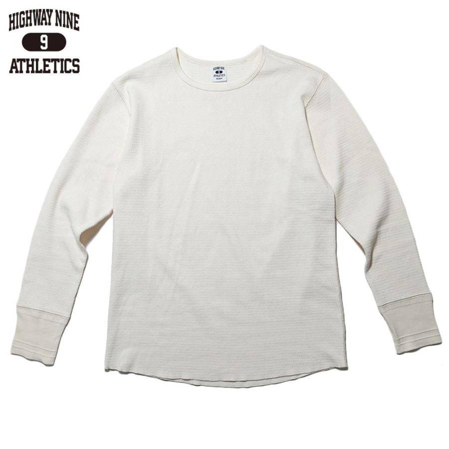HIGHWAY NINE ハイウェイナイン C-NECK ハニカムサーマル L/S Tee