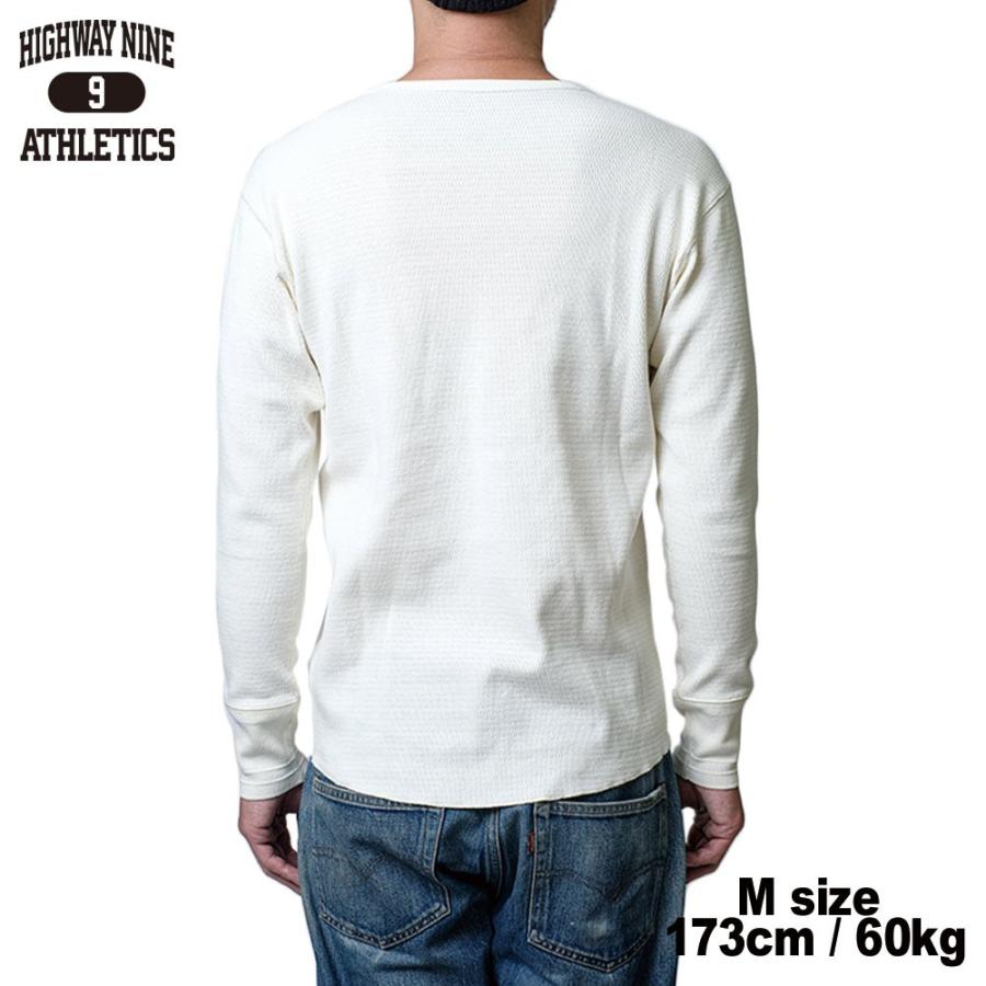 HIGHWAY NINE ハイウェイナイン C-NECK ハニカムサーマル L/S