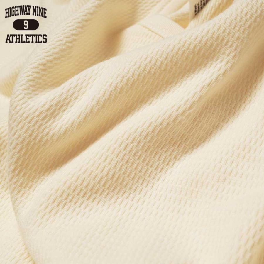 HIGHWAY NINE ハイウェイナイン U-NECK ハニカムサーマル S/S HIGHWAY NINE ハイウェイナイン U-NECK ハニカムサーマル S/S
