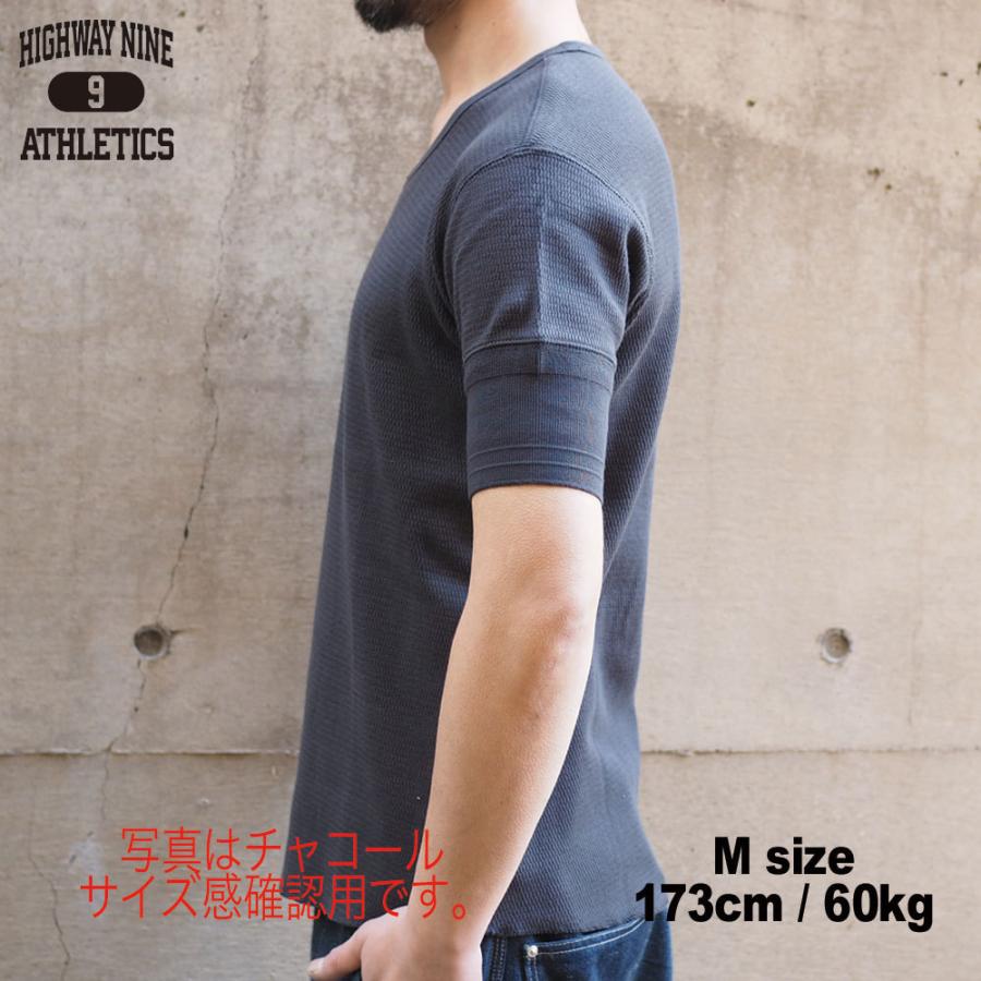 HIGHWAY NINE ハイウェイナイン U-NECK ハニカムサーマル HIGHWAY NINE ハイウェイナイン U-NECK ハニカムサーマル L/S