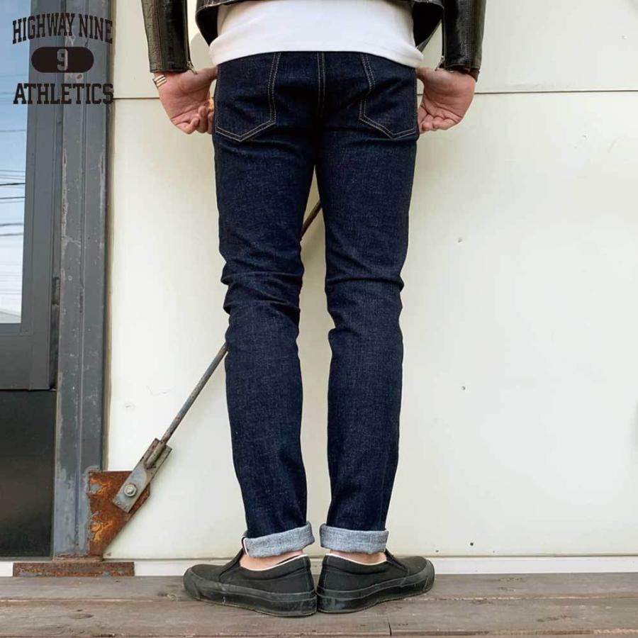 HIGHWAY NINE ハイウェイナイン STRETCH RED LINE SKINY / INDIGO