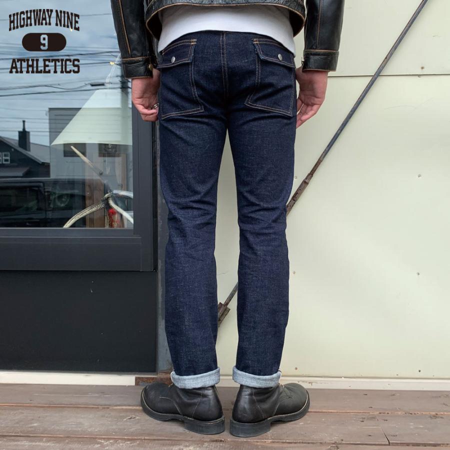 HIGHWAY NINE ハイウェイナイン STRETCH RED LINE BUSH STRAIGHT