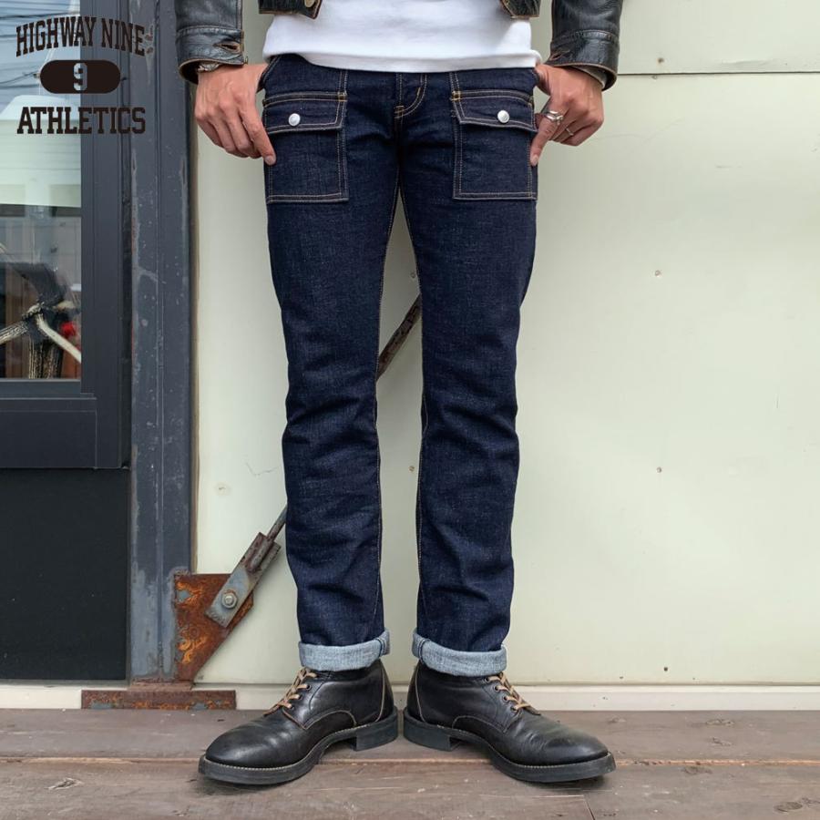 HIGHWAY NINE ハイウェイナイン STRETCH RED LINE BUSH STRAIGHT