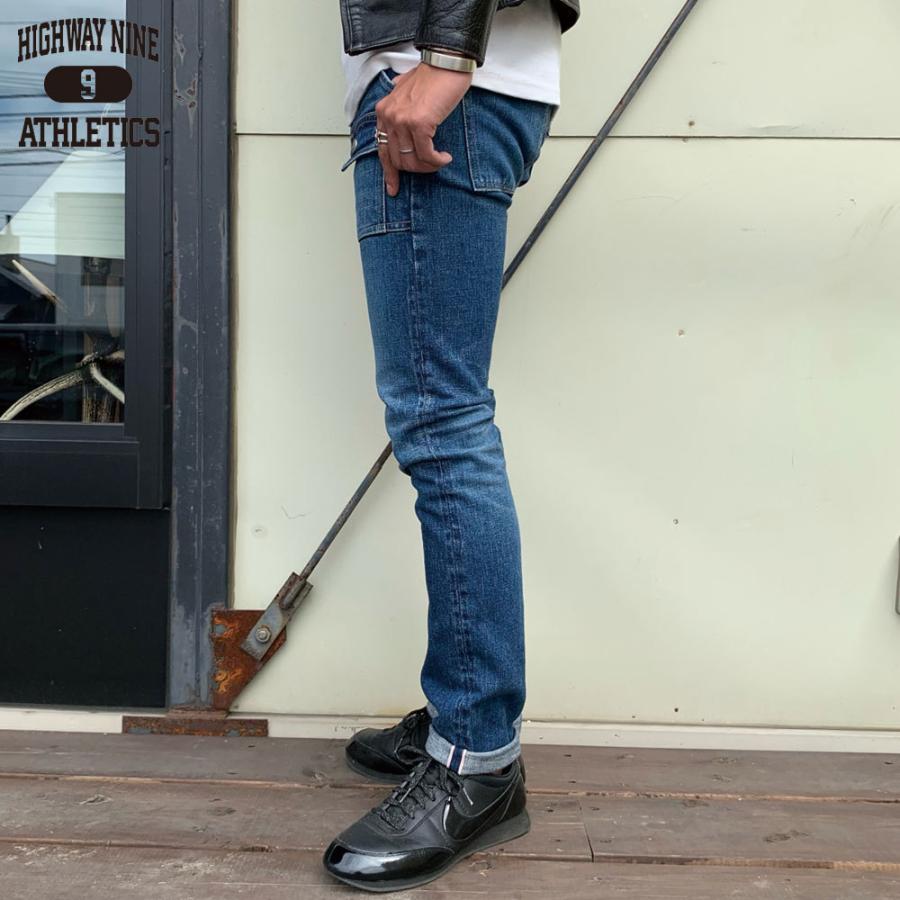 HIGHWAY NINE ハイウェイナイン STRETCH RED LINE BUSH STRAIGHT / IND