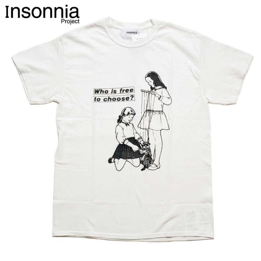 INSONNIA PROJECTS インソニアプロジェクツ R.A.T.M "FREE TO CHOOSE" / WHITE｜masphalto