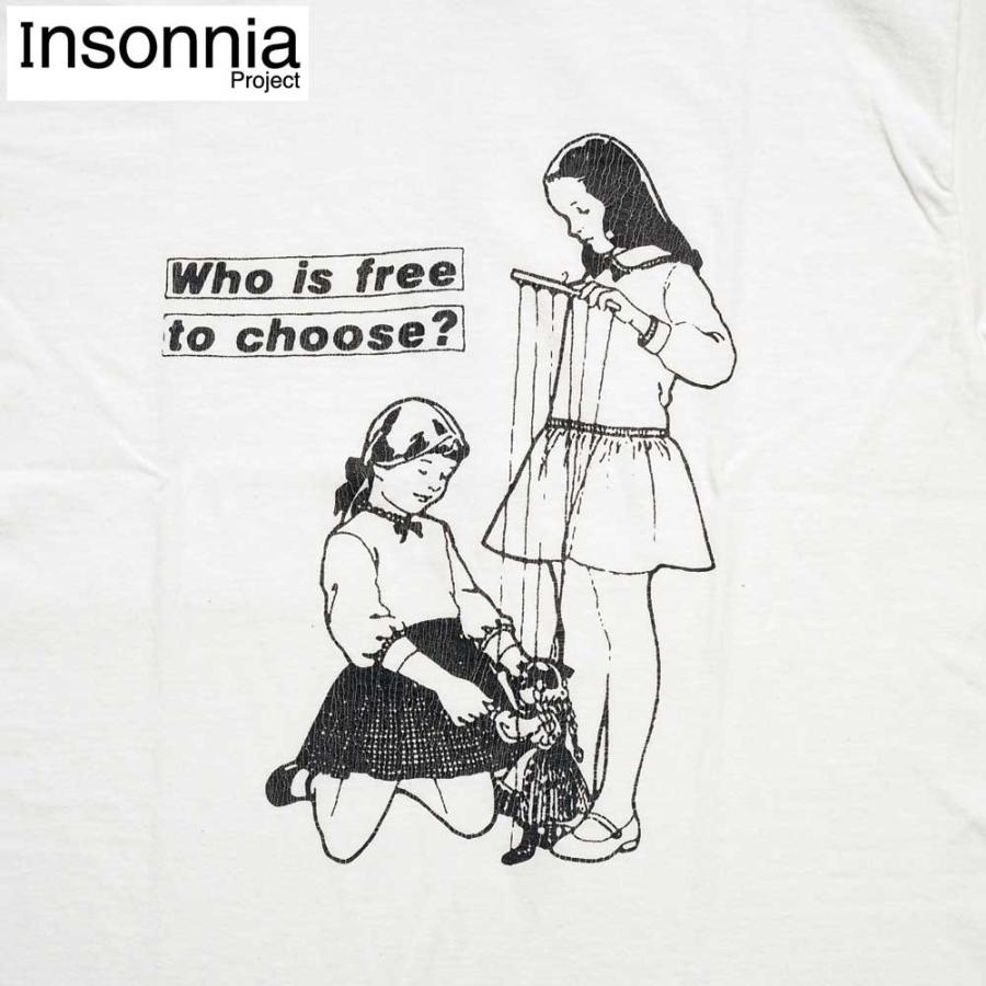 INSONNIA PROJECTS インソニアプロジェクツ R.A.T.M "FREE TO CHOOSE" / WHITE｜masphalto｜04