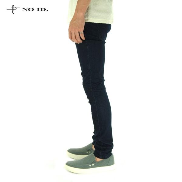 NO ID.（ノーアイディー） コットンストレッチスキニーパンツ INDIGO