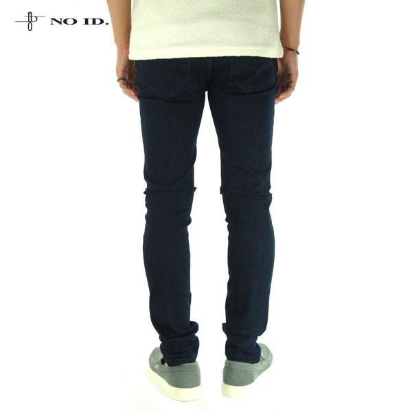NO ID.（ノーアイディー） コットンストレッチスキニーパンツ INDIGO