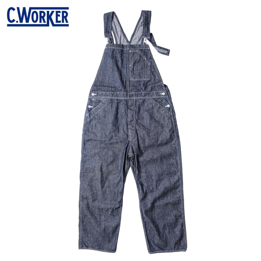 シーワークス　オーバーオール C WORKS シーワークス WEST OVER / BLUE DENIM : MASPHALTO - 通販