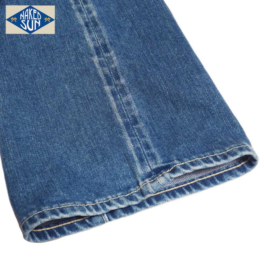naked sun（ネイキッドサン） TIGHT STRETCH FLARE / USED-WASH 
