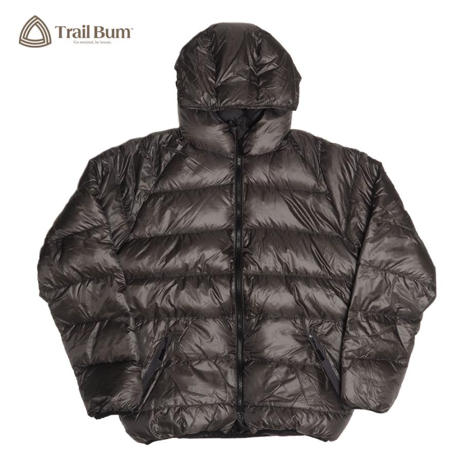 NOT BAD DOWN HOODY / GRANITE GRAY TRAIL BUM トレイルバム NANGA 