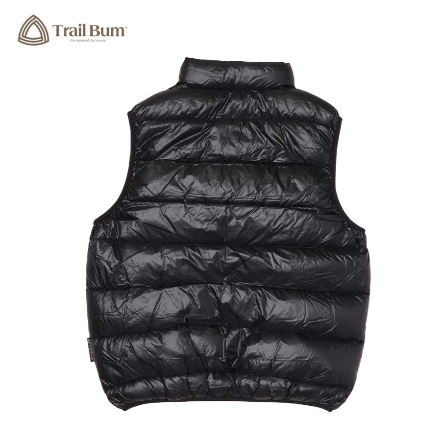TOASTY DOWN VEST  / BLACK / TRAIL BUM トレイルバム NANGA ナンガの画像