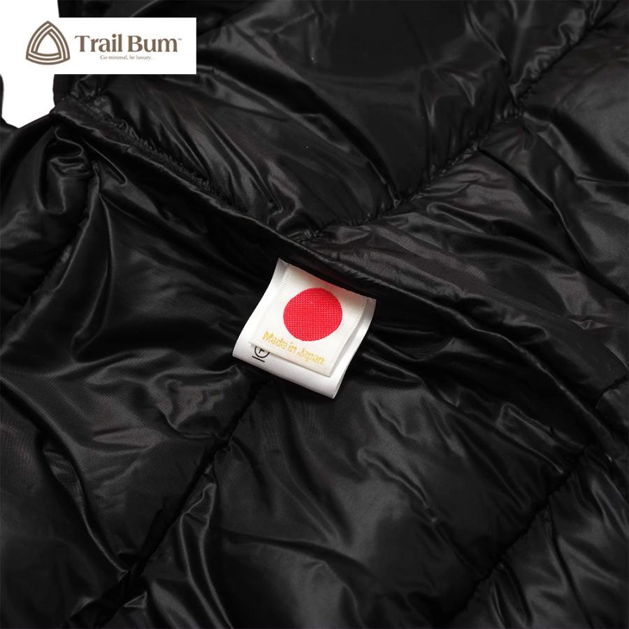 TOASTY DOWN VEST  / BLACK / TRAIL BUM トレイルバム NANGA ナンガの画像