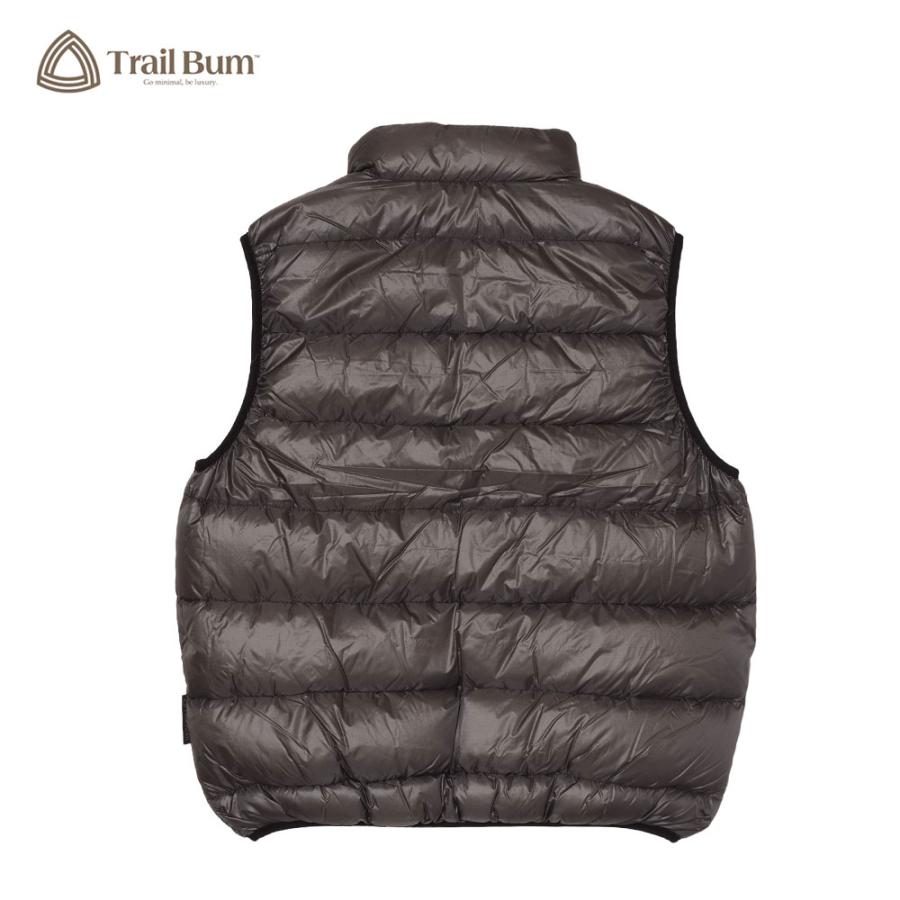 TOASTY DOWN VEST  / GRANITE GRAY / TRAIL BUM トレイルバム NANGA ナンガの画像