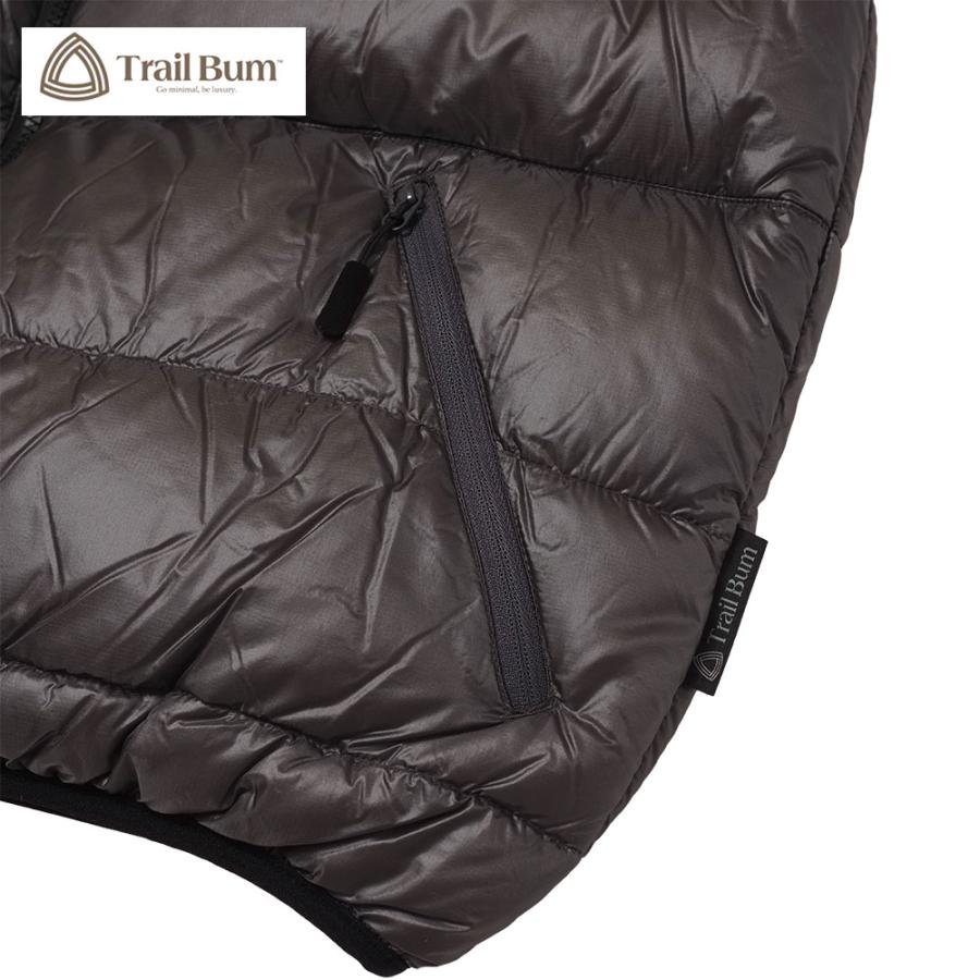 TOASTY DOWN VEST  / GRANITE GRAY / TRAIL BUM トレイルバム NANGA ナンガの画像
