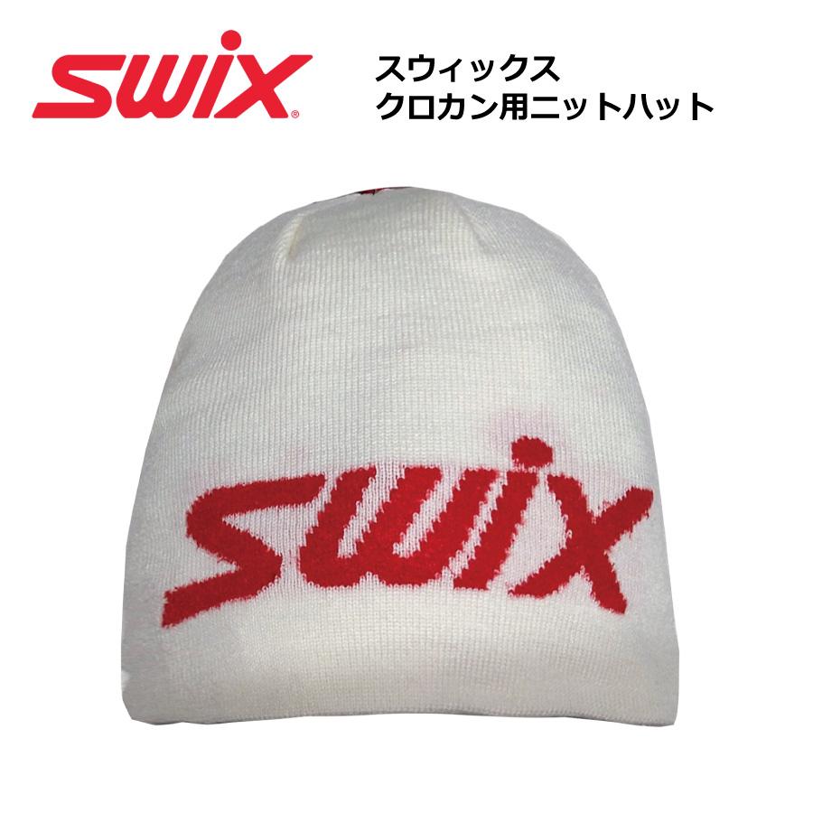 SWIX（スウィックス）ロゴビーニー 46649 ホワイト / クロスカントリー