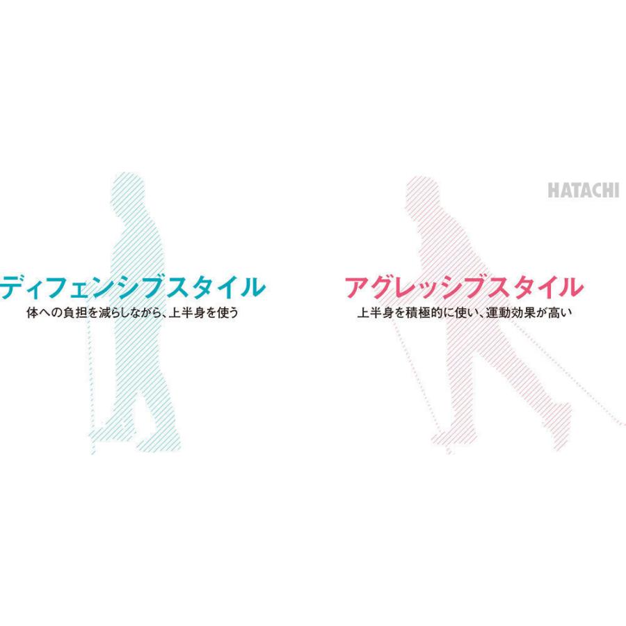 KIZAKI（キザキ） ノルディックウォーキングポール／ 持ち運びに最適