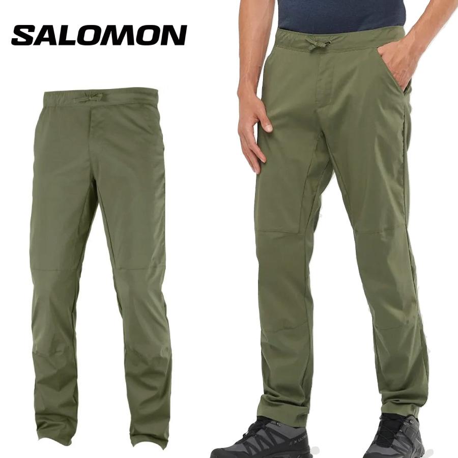 【未使用級】SALOMONサロモン GORE-TEX Active PANTS SALOMON（サロモン） アウトドアパンツ [メンズ] ／ C16296