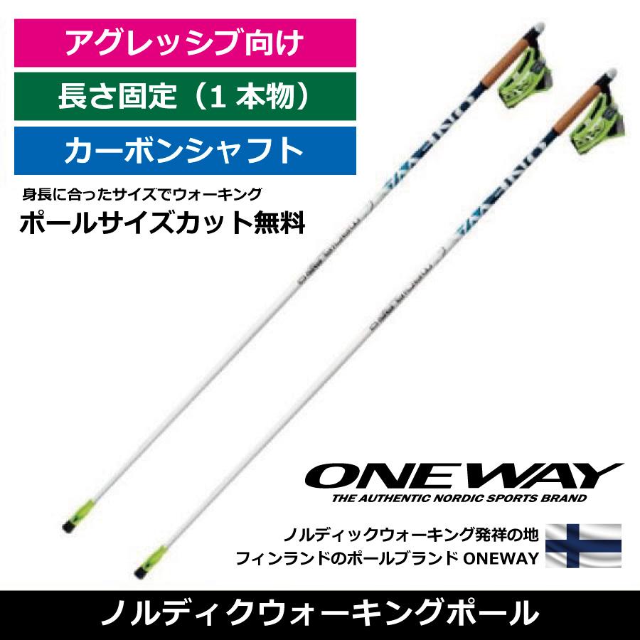 ワンウェイポール クロスカントリースキー ワンウェイ✨ポールウォーク