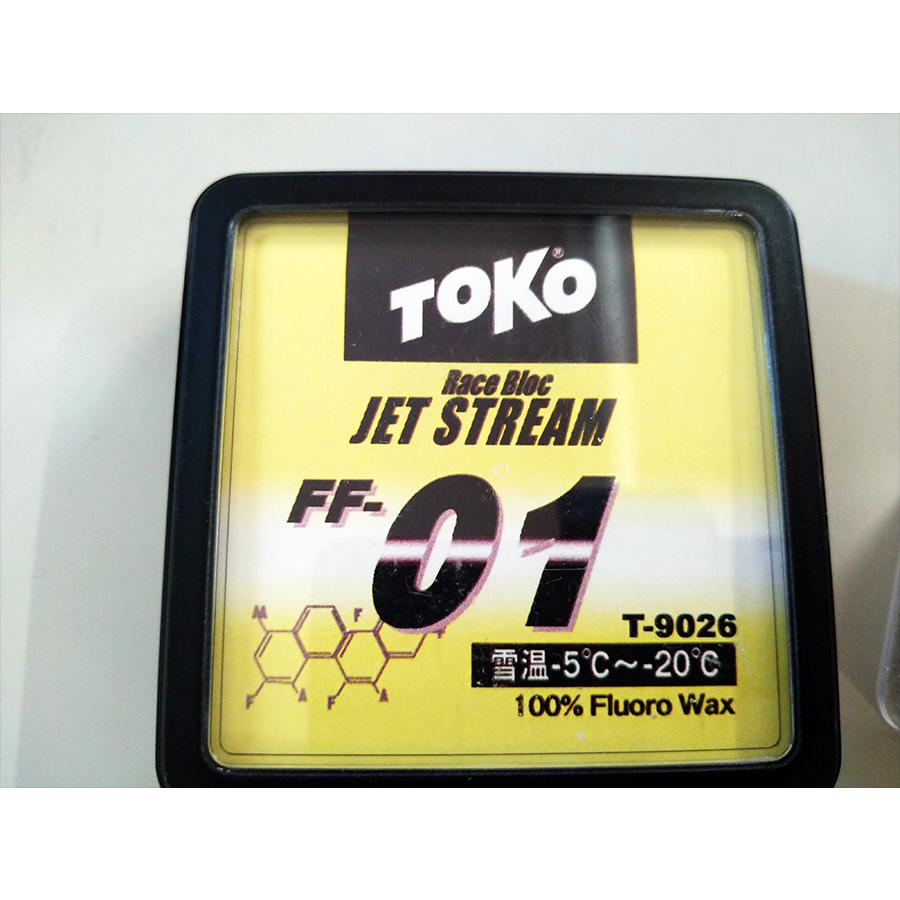 100%フッ素ブロック TOKO(トコ)JETFF-01 スキーワックス 100%フッ素ブロック TOKO(トコ)JETFF-01 スキーワックス