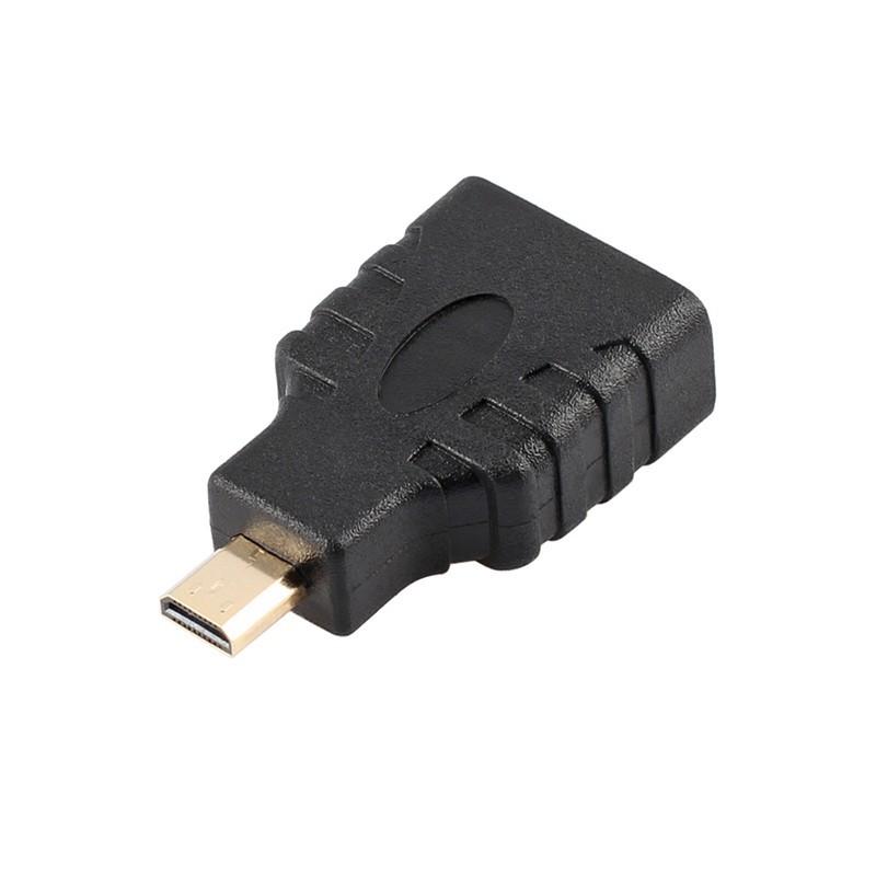 micro HDMI (メス) to HDMI (メス) 変換アダプタ 標準 コネクタ フルHD 1080P | ブランド登録なし | 02