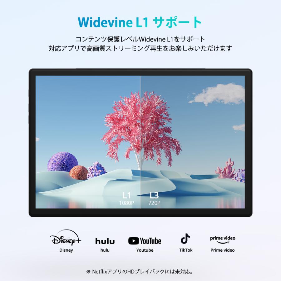 Plimpton タブレット 10インチ Android 13 wi-fiモデル 14+128GB