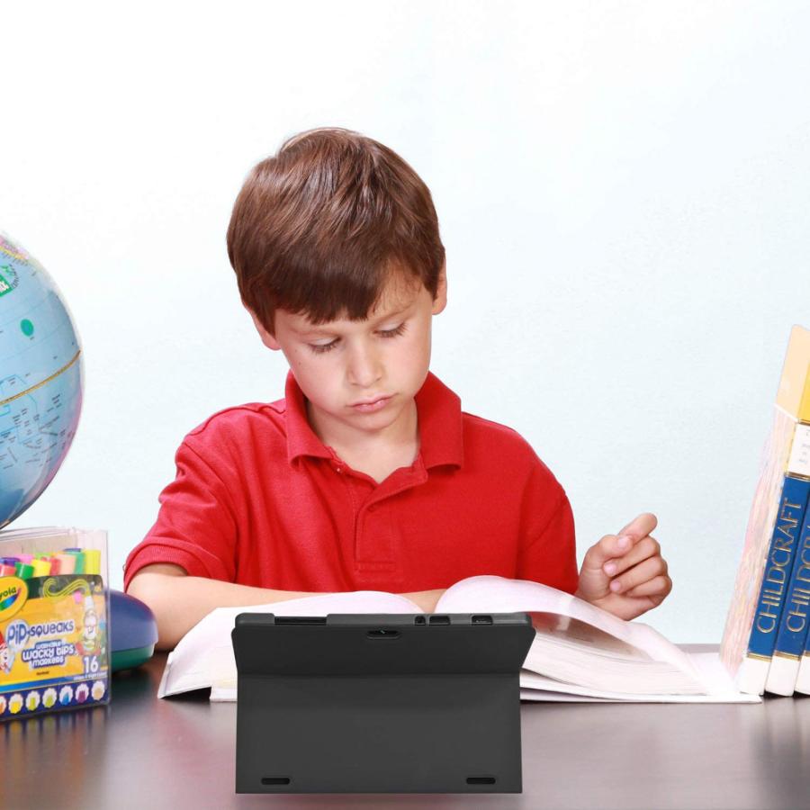 10インチタブレット用 専用ケース WINNOVO VUCATIMES 純正 スタンド機能付 PU製 両面保護 グレー | ブランド登録なし | 05