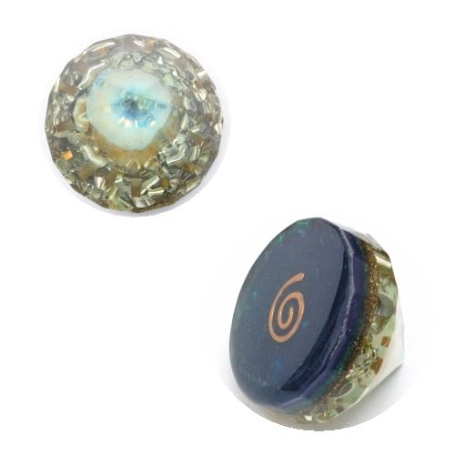 ダイヤモンド型オルゴナイト 目覚めの月光 パワーストーン ボヘミアン