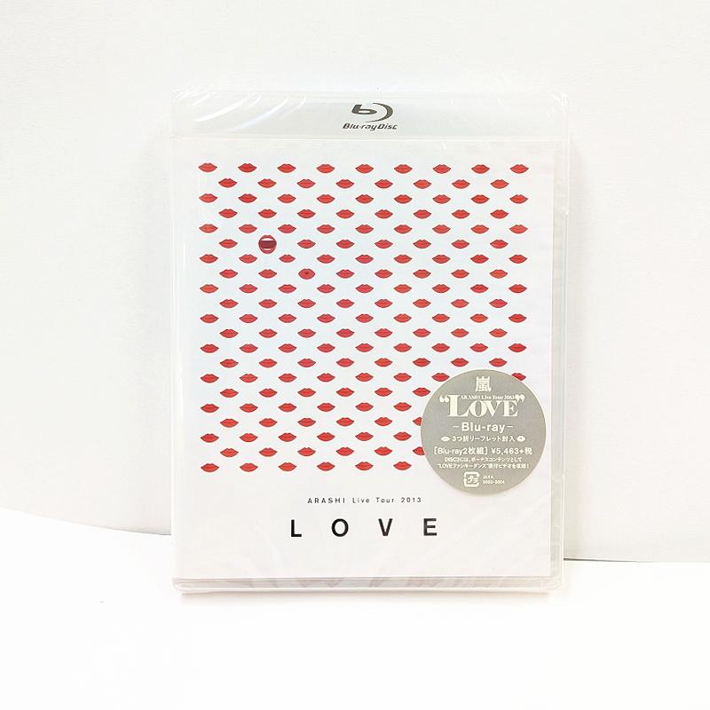嵐 LOVE 通常版(2Blu-ray) ARASHI Live Tour 2013 未開封 : ますほん