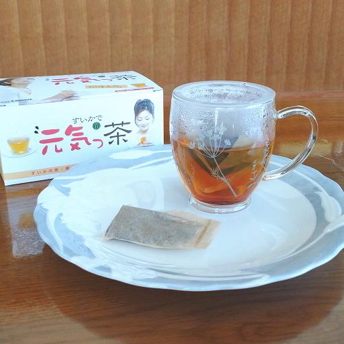 健康茶 ほんものや すいかで元気っ茶 12包入  無添加 無着色 ノンカフェイン シトルリン お茶 ハーブ茶 日本製 |  | 01