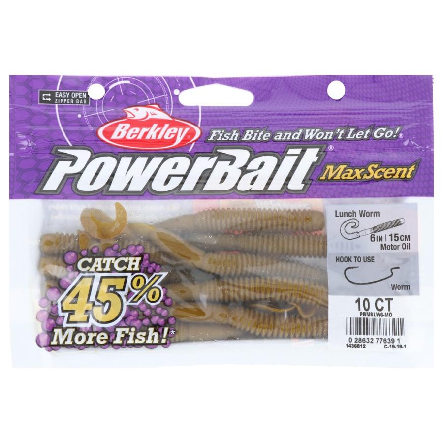 Berkley バークレイ パワーベイト マックスセント ランチワーム 6インチ Mo モーターオイル ゆうパケット 釣具のマスタック Paypayモール店 通販 Paypayモール