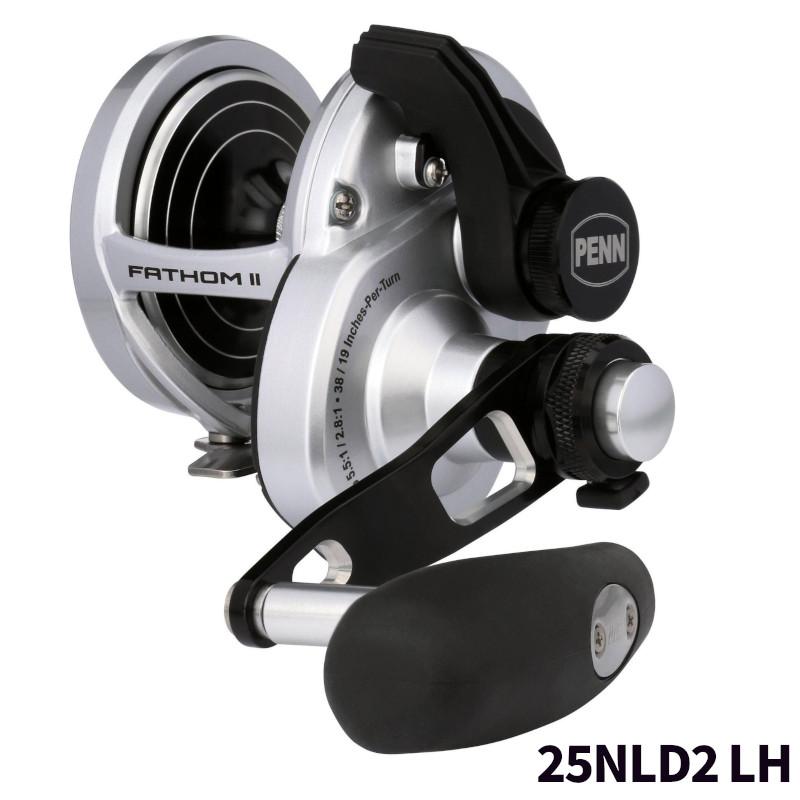 PENN ファゾム2 25NLD2LH　左ハンドル　新品未使用 現品限り】 ジギングリール ペン ファゾムII 2スピード 25NLD2 LH 左