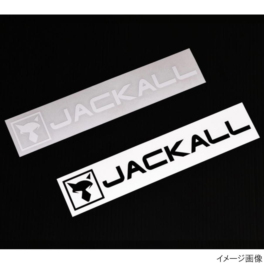 ジャッカル JK カッティングステッカー長方形 L ホワイト｜mastak｜02