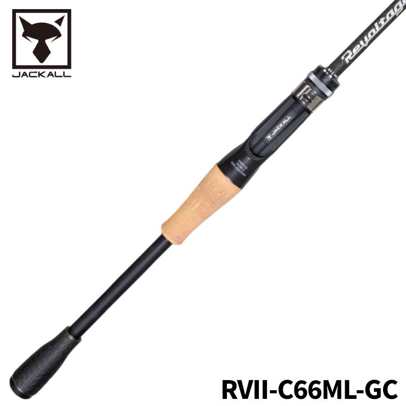 ジャッカル バスロッド リボルテージ RVII-C66ML-GC (2024年追加モデル)【大型商品】【同梱不可】【他商品同時注文不可】 JACKALL（ジャッカル） バスロッド リボルテージ RVII-C66ML-GC (2024