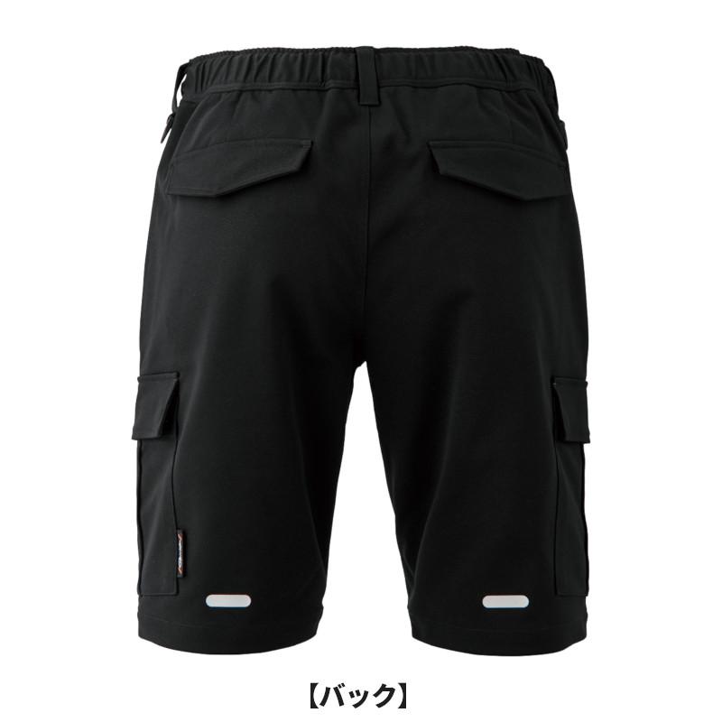 がまかつ ウェア フィッシングショーツ(カーゴタイプ) M ブラック×ブラック GM3771_1