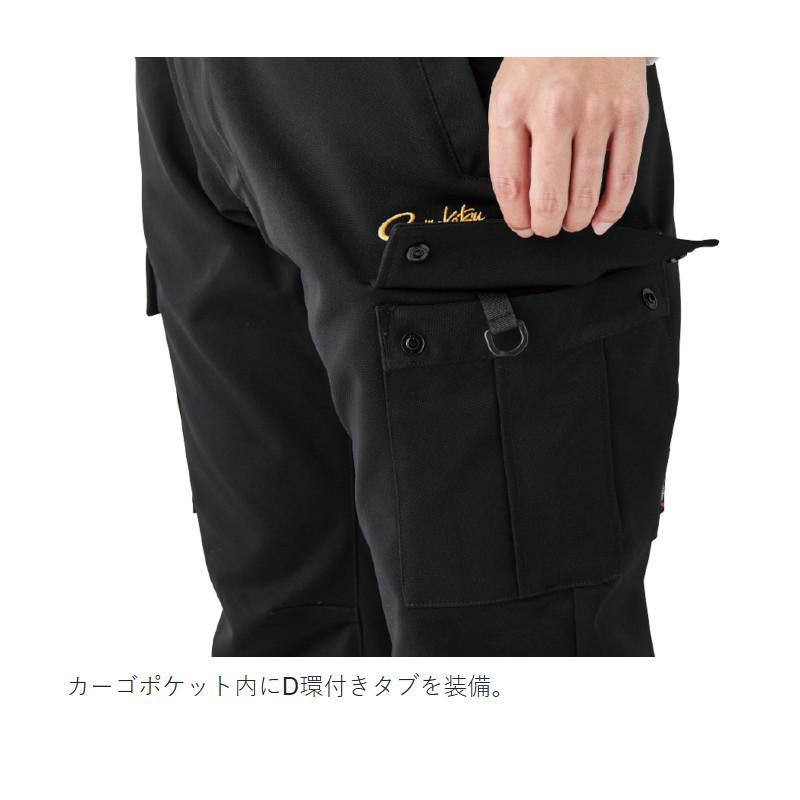 がまかつ ウェア フィッシングショーツ(カーゴタイプ) M ブラック×ブラック GM3771_4