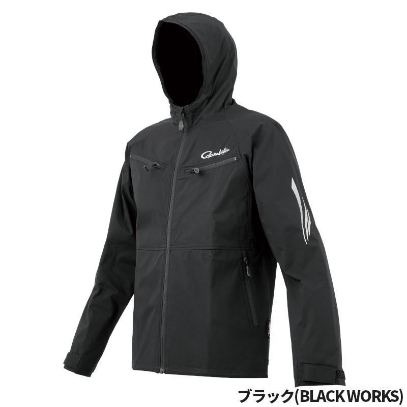 Gamakatsu BLACK WORKS ライフジャケット L Gamakatsu（がまかつ） ウェア ストレッチジャケット L ブラック(BLACK