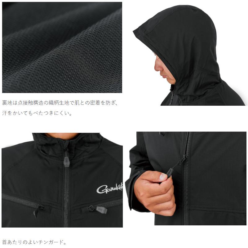 Gamakatsu（がまかつ） ウェア ストレッチジャケット L ブラック(BLACK