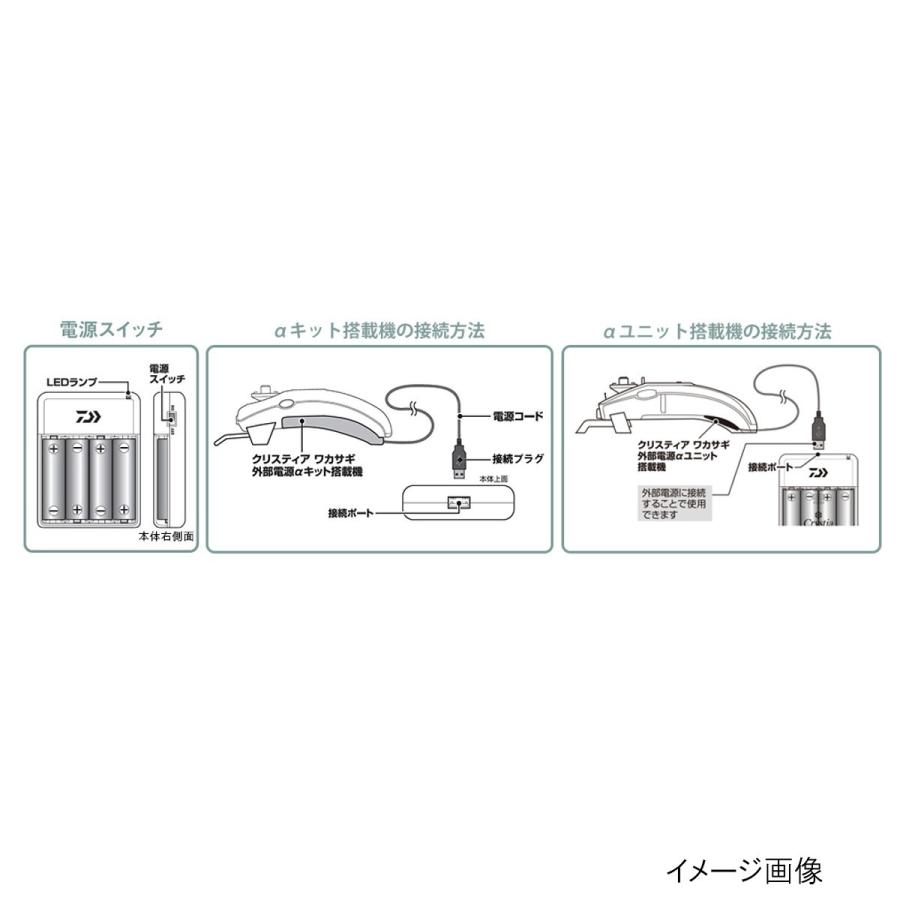 ダイワ クリスティア ワカサギ 外部電源ボックス ブラック ゆうパケット 釣具のマスタック Paypayモール店 通販 Paypayモール