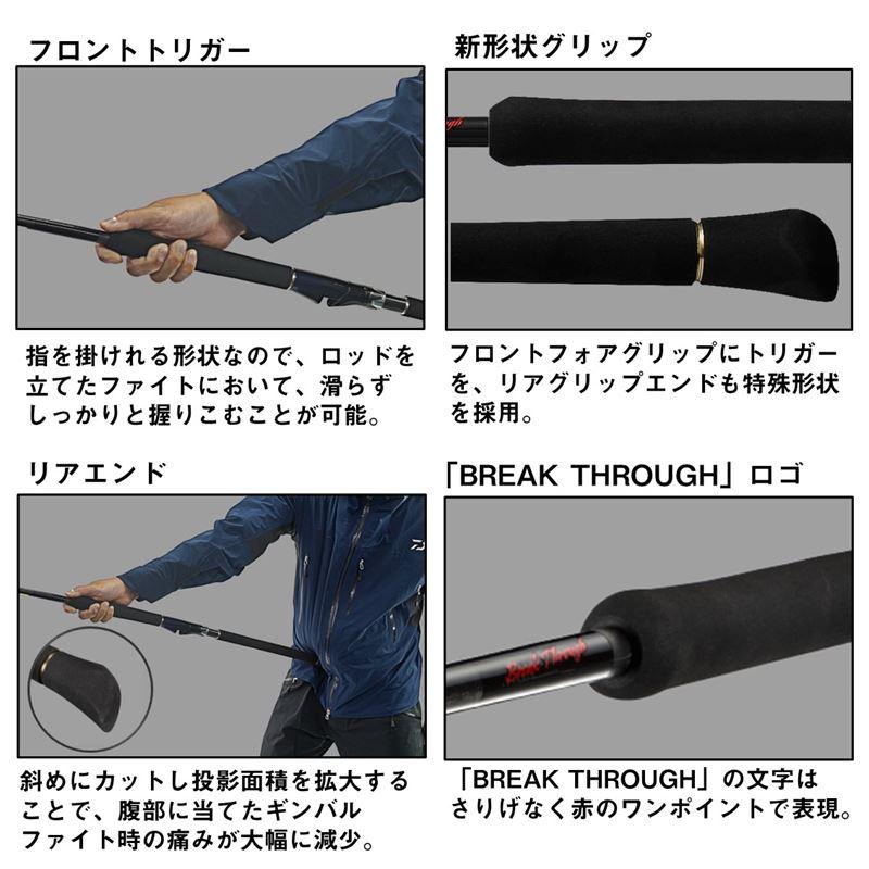 ダイワ キャスティングロッド 24 ソルティガ ブレイクスルー C82-8【大型商品】【同梱不可】【他商品同時注文不可】_4