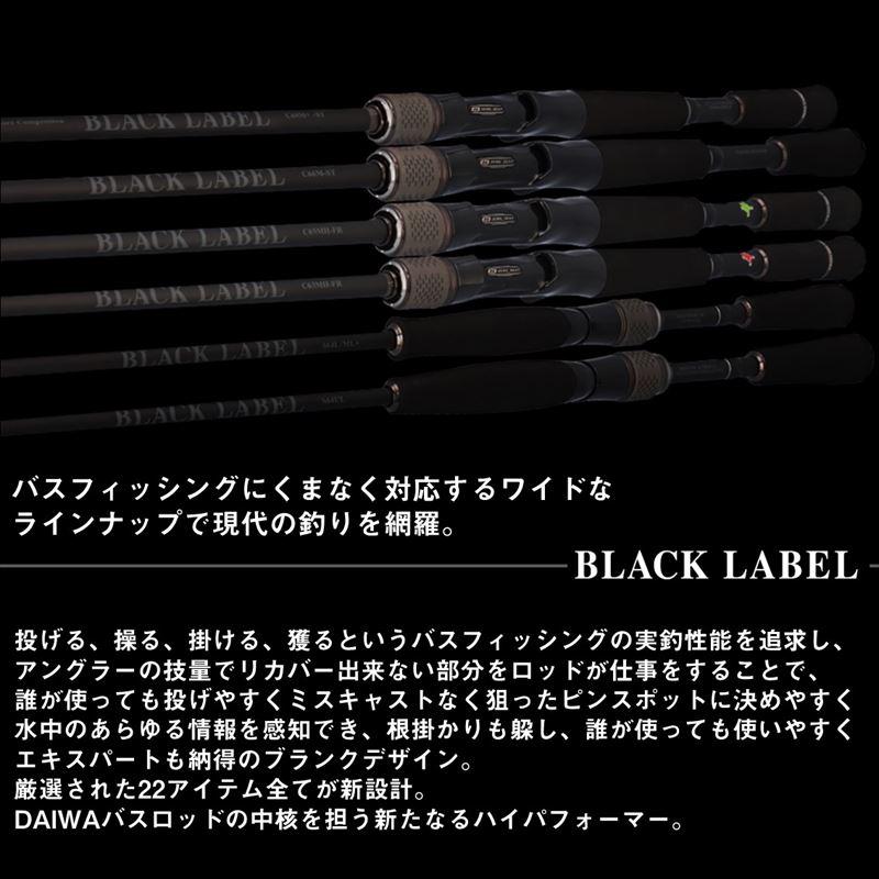 DAIWA（ダイワ） バスロッド 25 ブラックレーベル SC C69M+ -ST【大型
