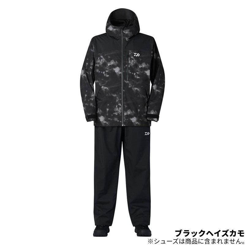 DAIWA（ダイワ） ウェア DR-3625 RAINMAX レインスーツ 2XL ブラック