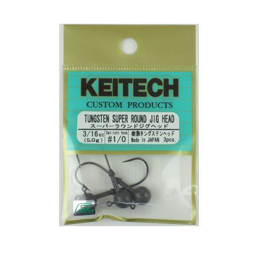 KEITECH（ケイテック） スーパーラウンドジグヘッド 3/16oz #1/0
