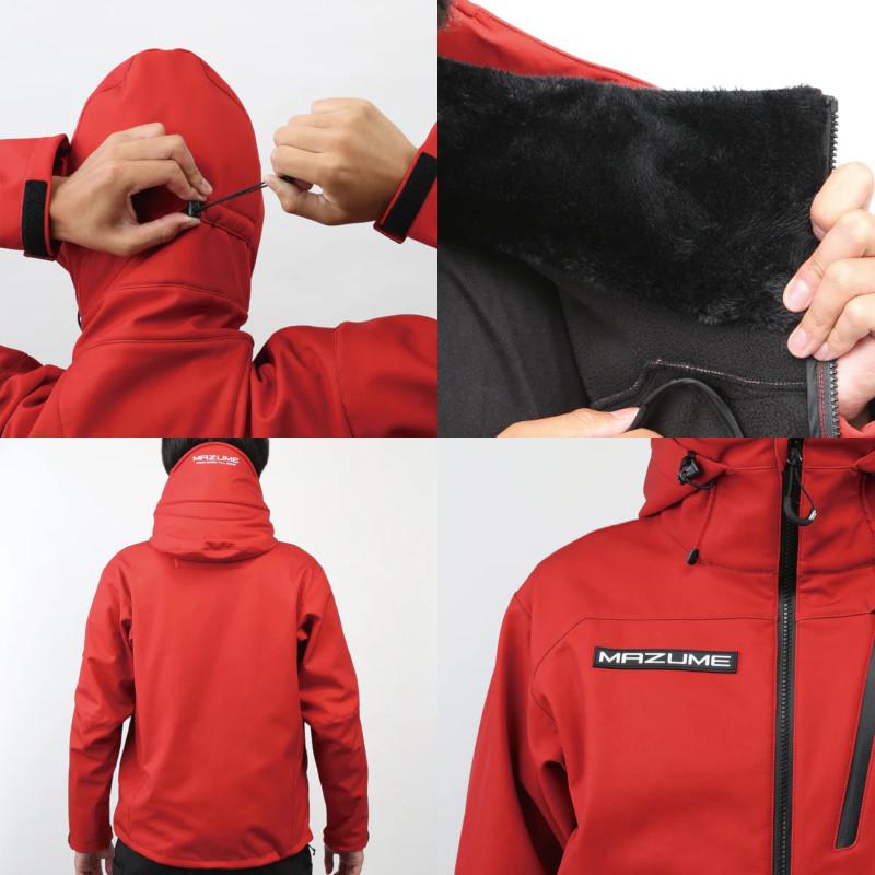 アウトレット】 オレンジブルー 防寒ウェア マズメ ウインドカット