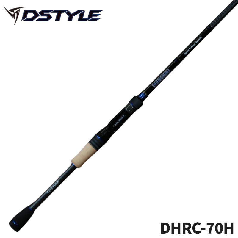 DSTYLE バスロッド ディハイロ(DEHIGHRO) DHRC-70H Power Fishing