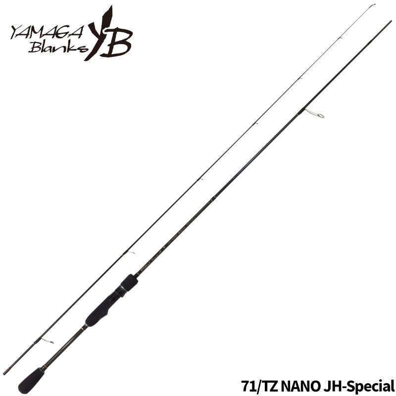 ヤマガブランクス アジングロッド ブルーカレント 71/TZ NANO JH 