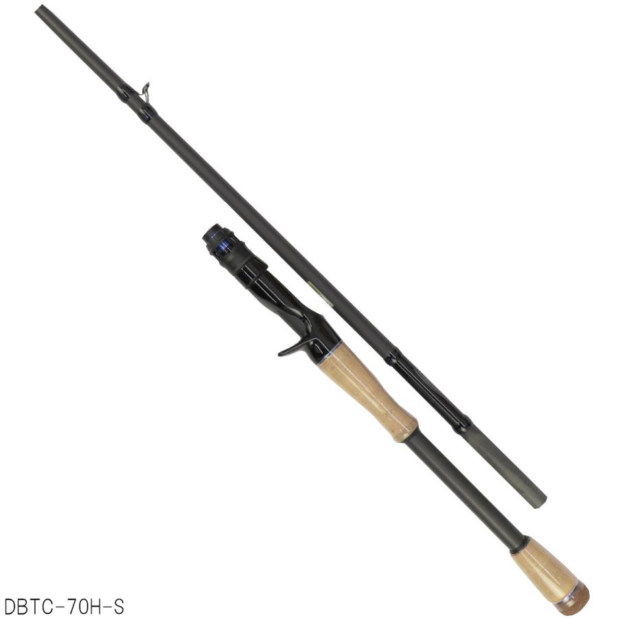 DSTYLE バスロッド ブルートレック DBTC-70H-S バスロッド【大型商品