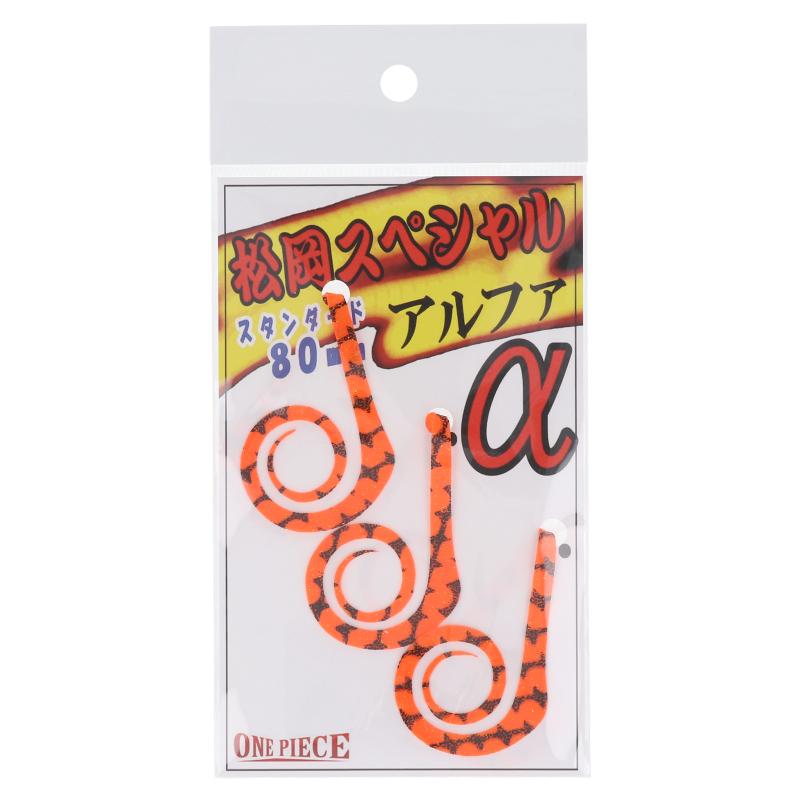 松岡スペシャル 鯛ラバ用ネクタイ A アルファ ゼブラ濃いオレンジ ゆうパケット 釣具のマスタック Paypayモール店 通販 Paypayモール