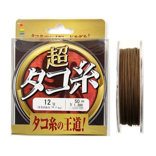 GOSEN（ゴーセン） 【現品限り】 超タコ糸 50m 12号 : 釣具の